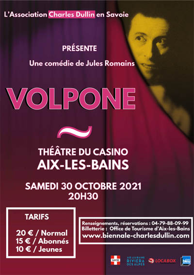 Affiche Volpone